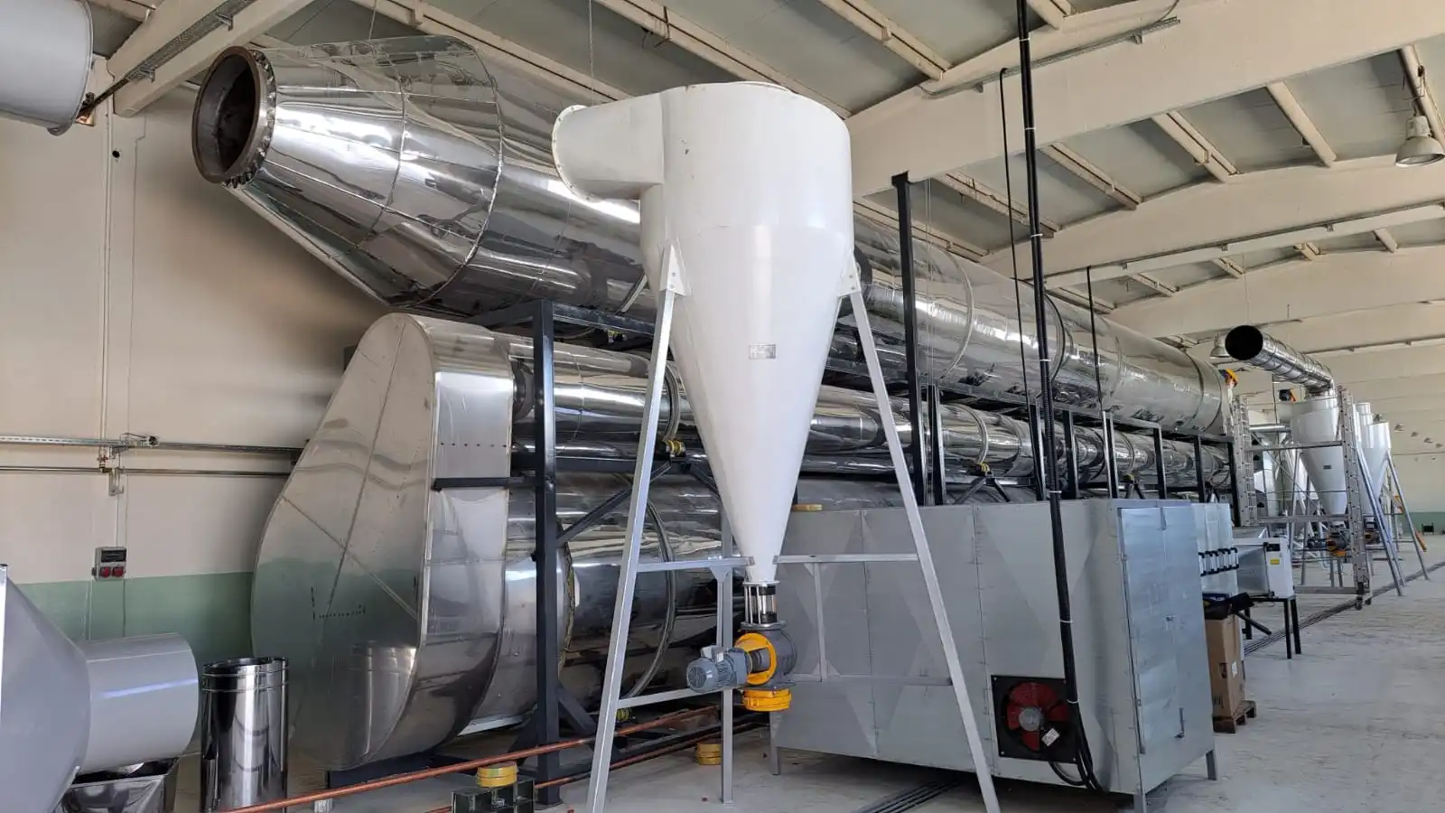 Tamburlu kurutucu montaj aşaması