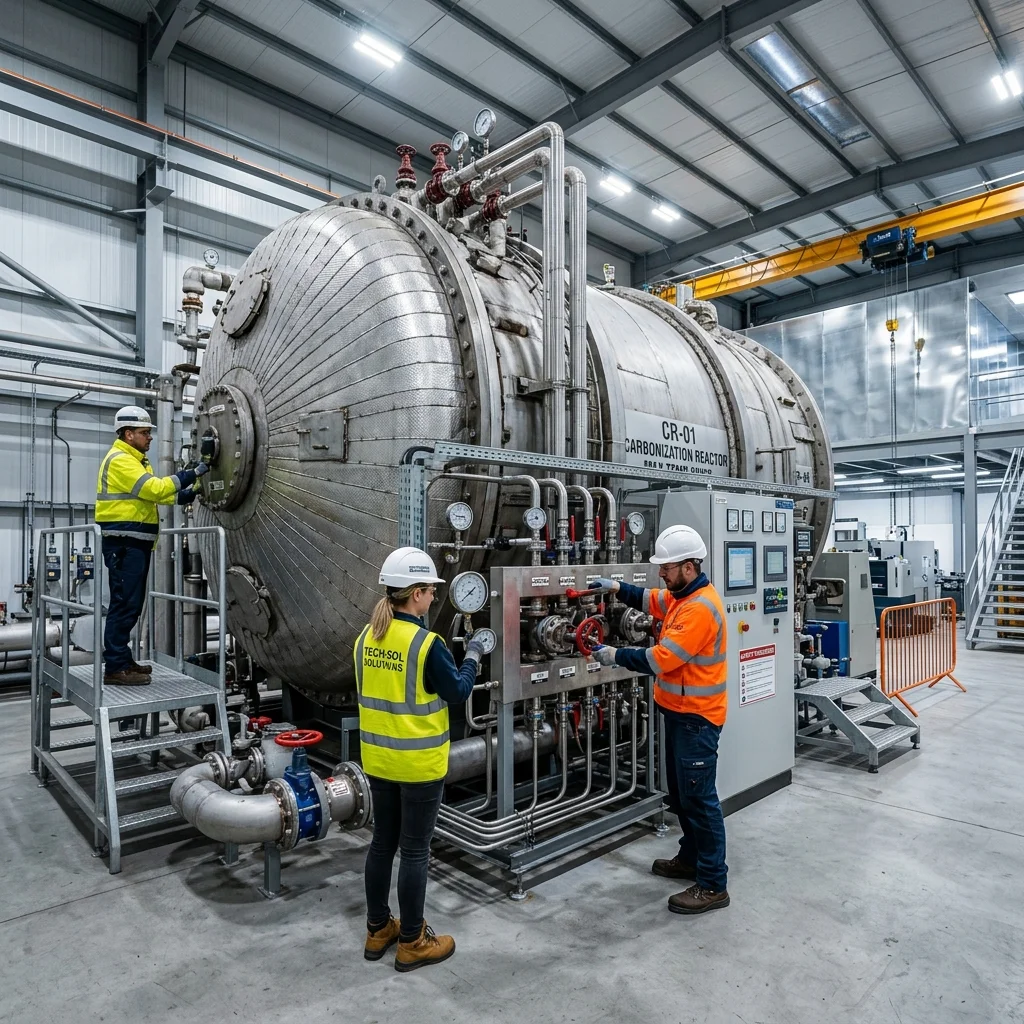 Carbonization Reactor Installation and Delivery Services